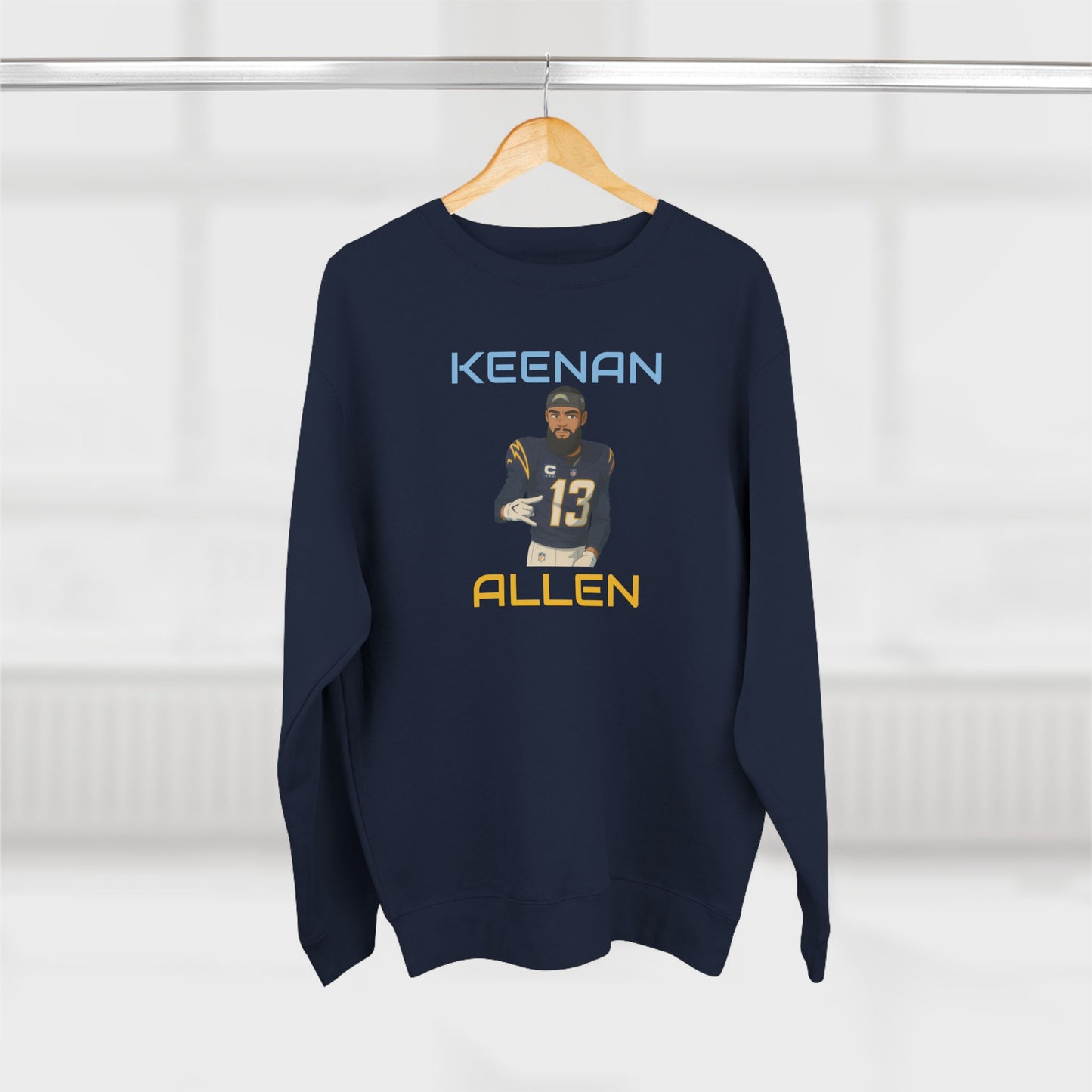 Anime Football 'Keenan Allen' Crewneck Sweatshirt