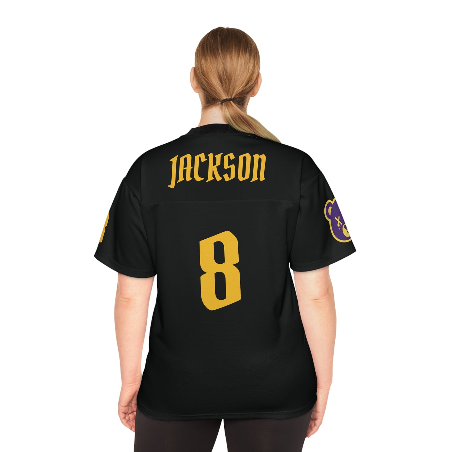 "Wicked Way" #8 Jackson Deady Bears Football Jersey