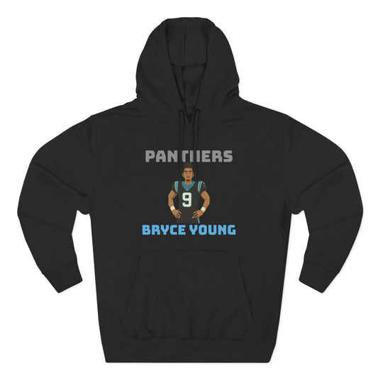 Anime Football 'Panthers Bryce Young' Three-Panel Fleece Hoodie
