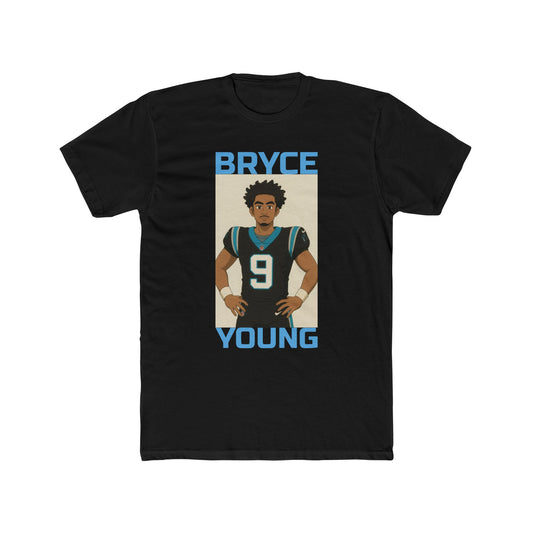 Anime Football 'Bryce Young' Cotton Crew Tee