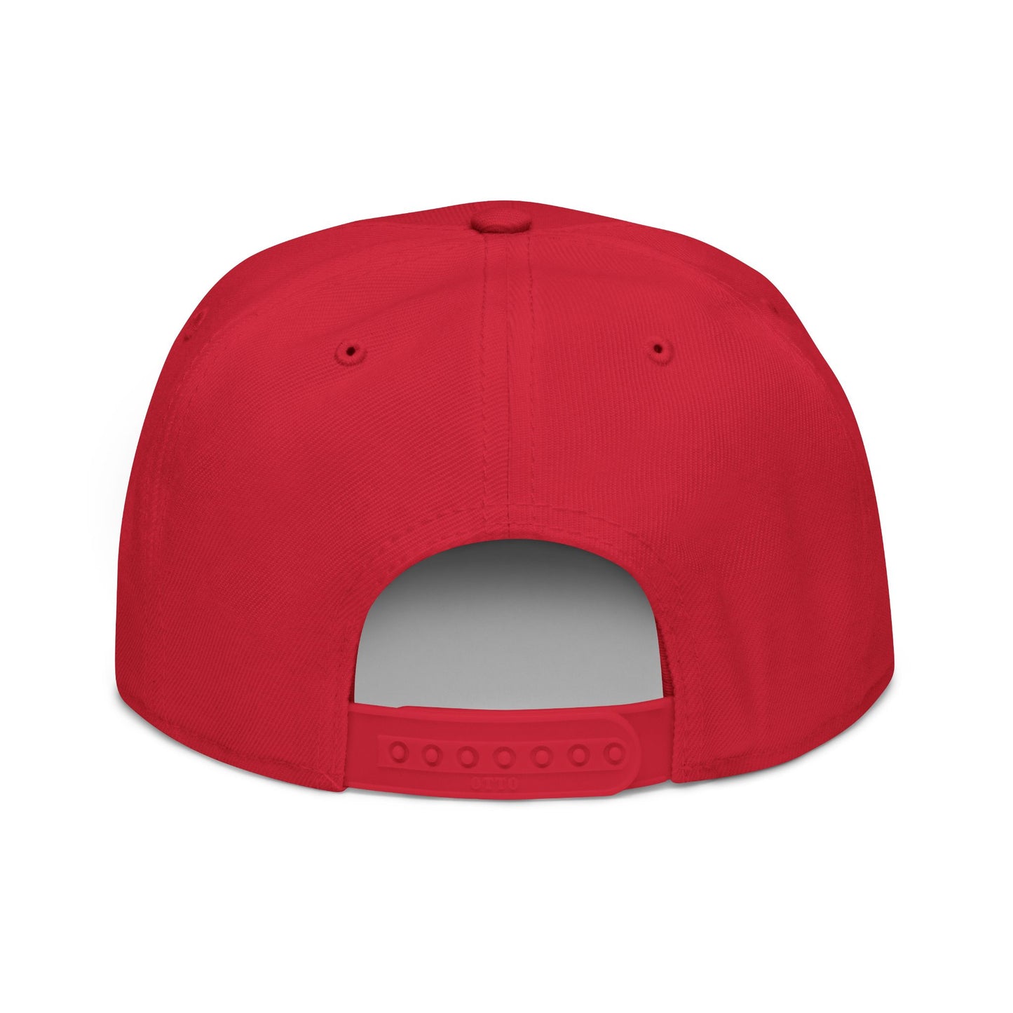 Base "Wicked Way" White Gothic Script Snapback
