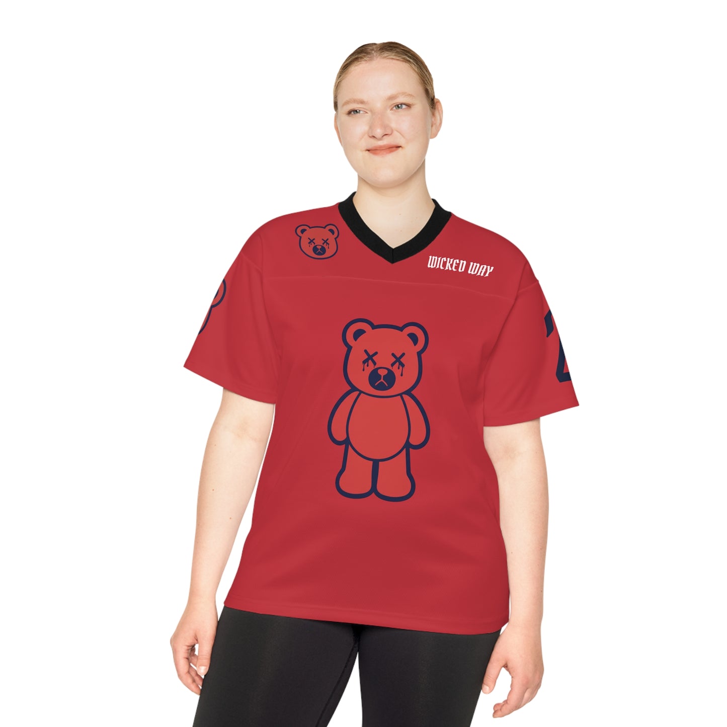 "Wicked Way" #24 Stingley Jr. Deady Bears Football Jersey