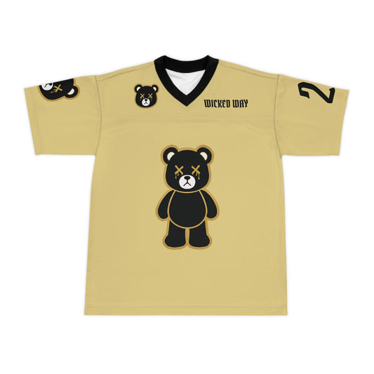 "Wicked Way" #22 Shaheed Deady Bears Football Jersey