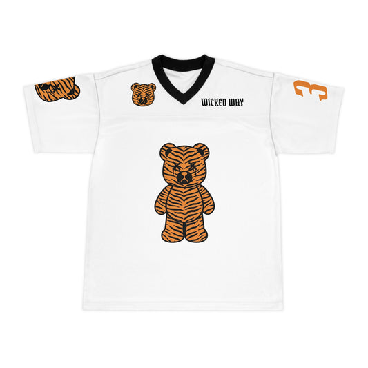 "Wicked Way" #30 Brown Deady Bears Football Jersey
