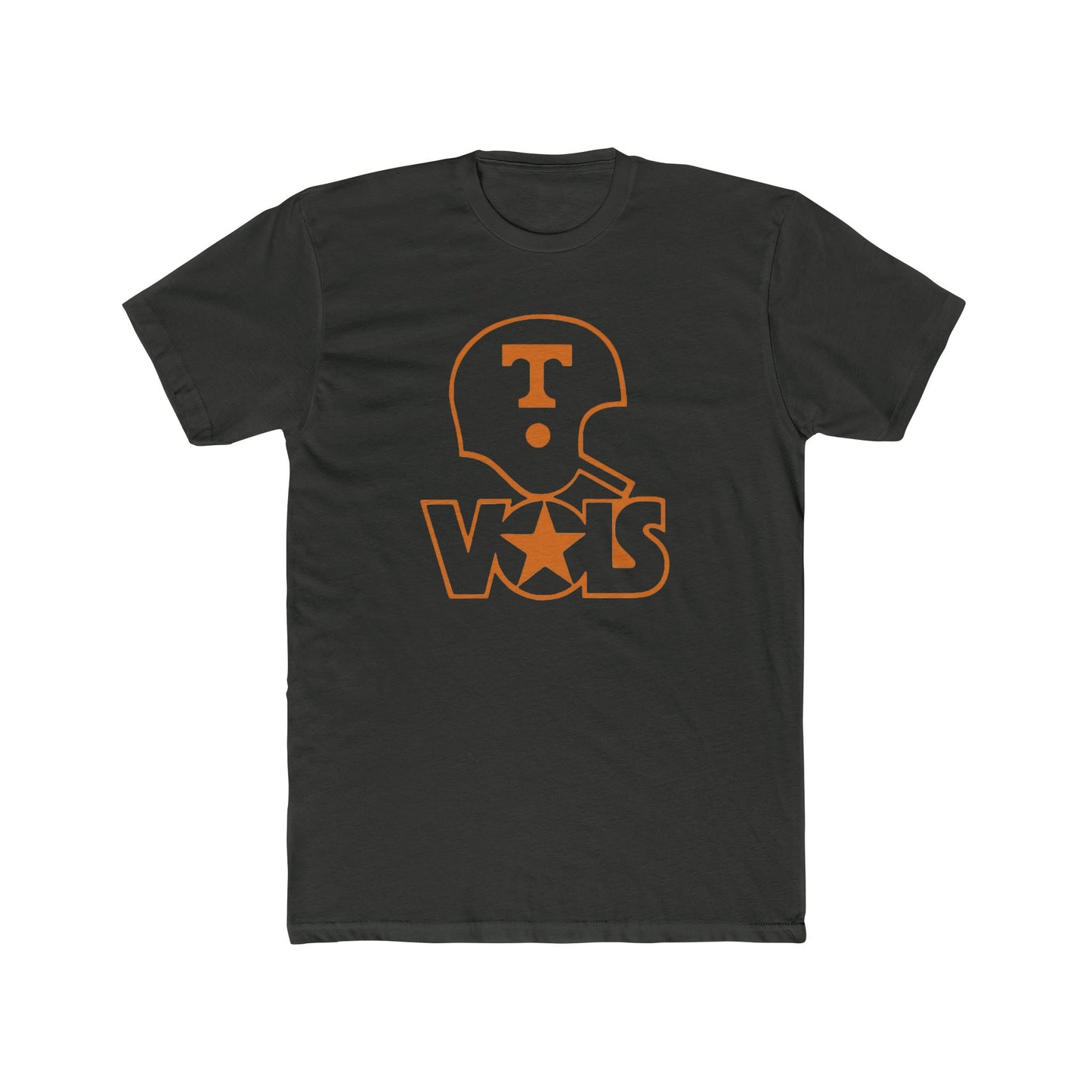 'Vols Football Helmet' Cotton Crew Tee