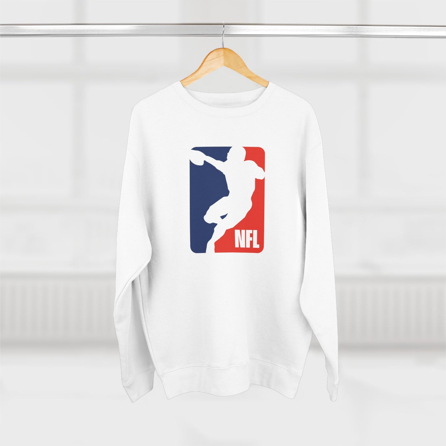 Loco Fits 'NFL Concept Logo' Crewneck Sweatshirt