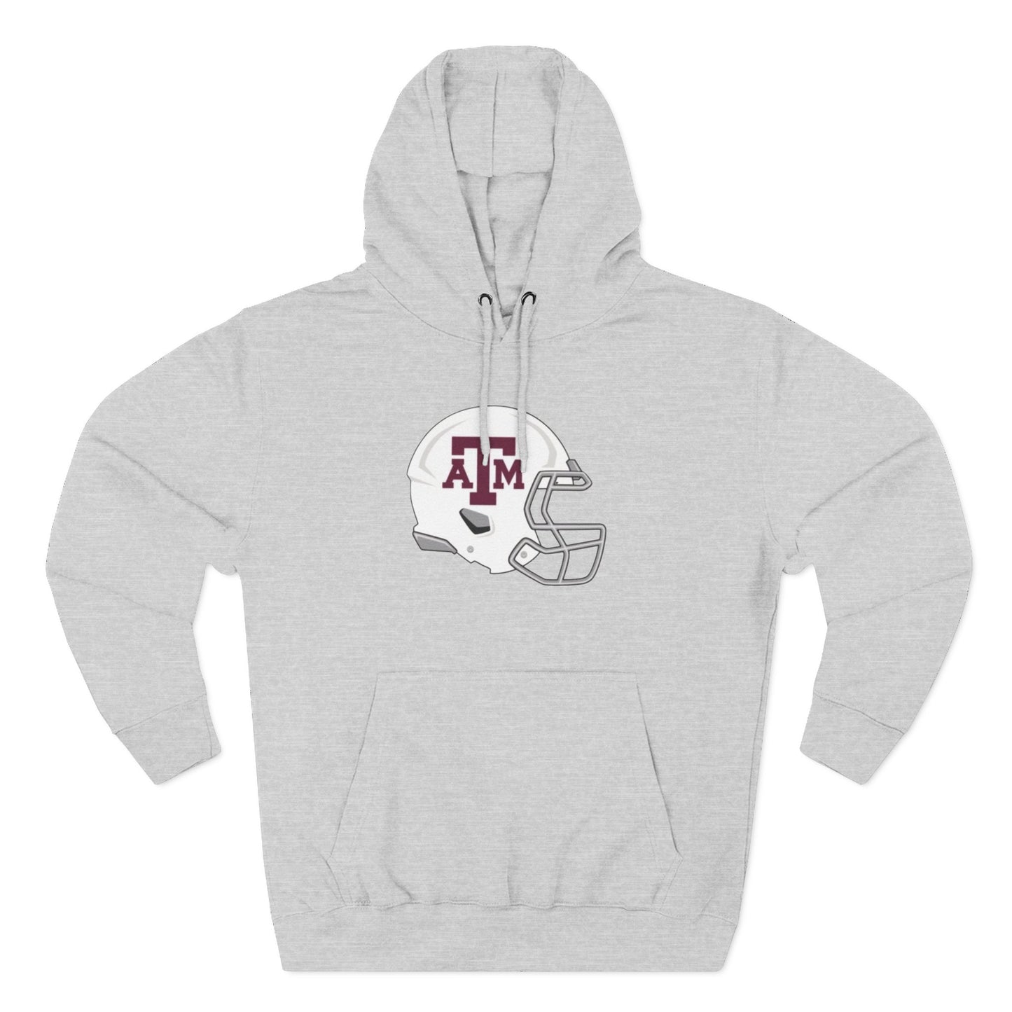 'Texas A&M Helmet' Three-Panel Fleece Hoodie