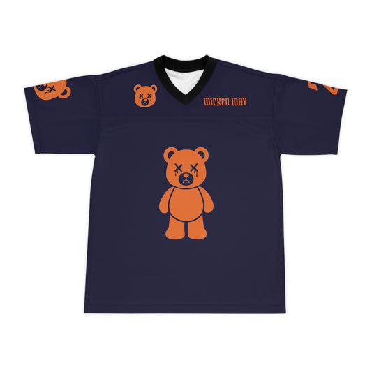 "Wicked Way" #2 Moore Deady Bears Football Jersey