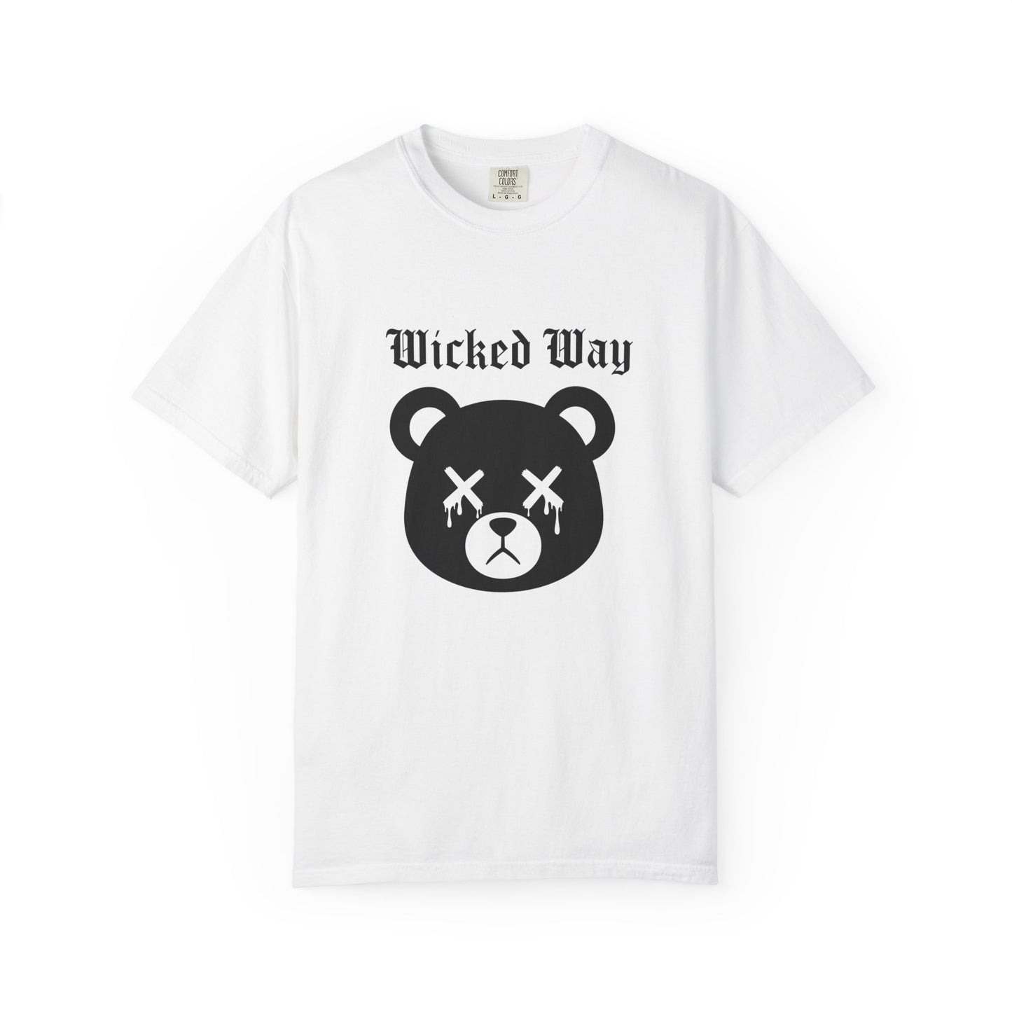 "Wicked Way" Dead Bear Head T-Shirt (Multi Color Options)