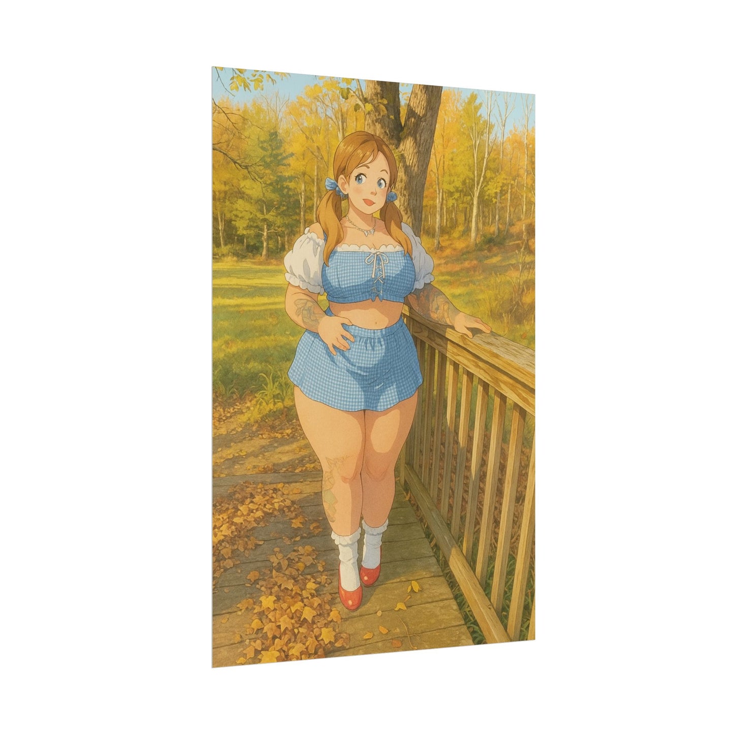 Loco Fits Anime Girls 'Not in Kansas Anymore' Poster