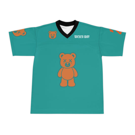 "Wicked Way" #2 Chubb Deady Bears Football Jersey
