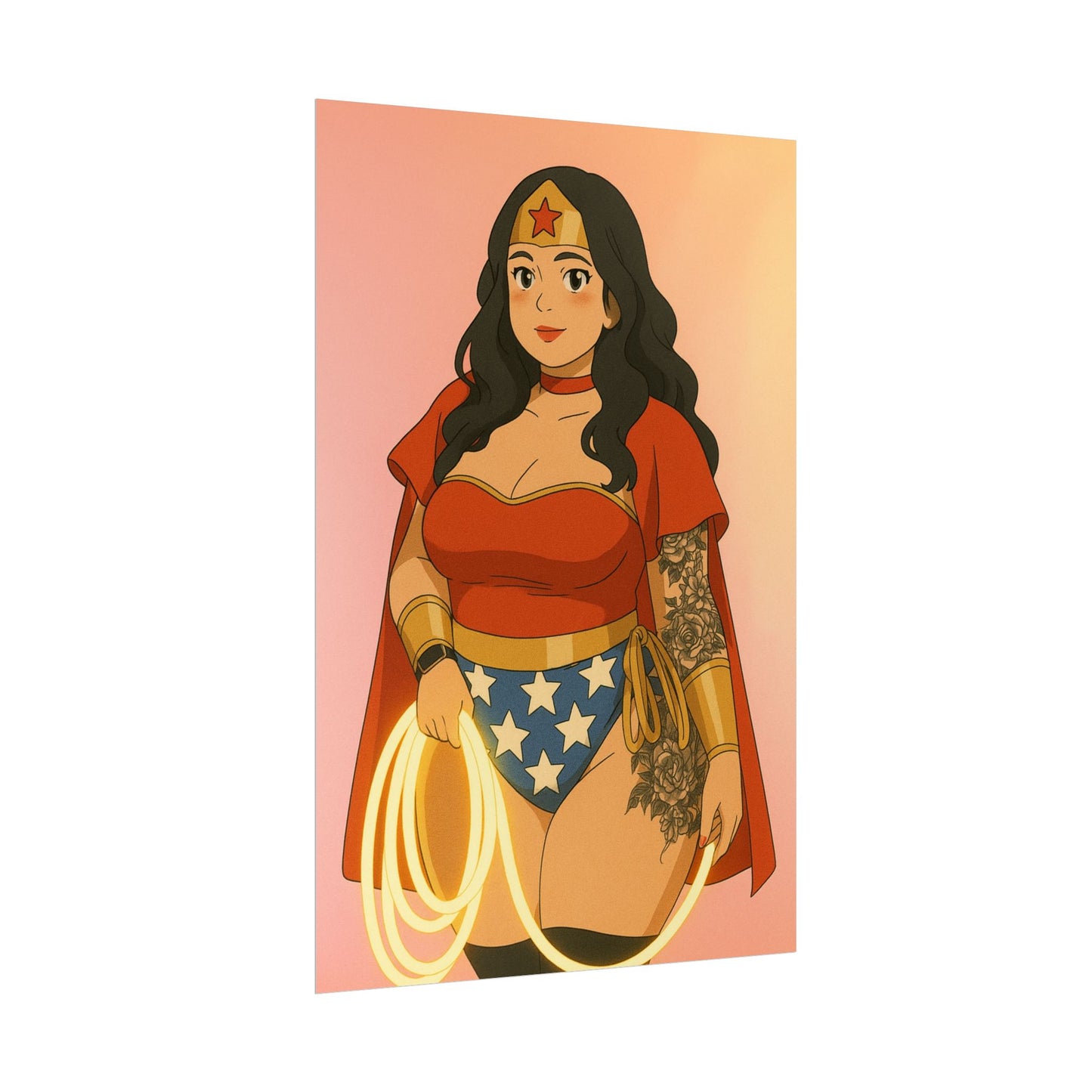 Loco Fits Anime Girls 'Lasso Of Truth' Poster