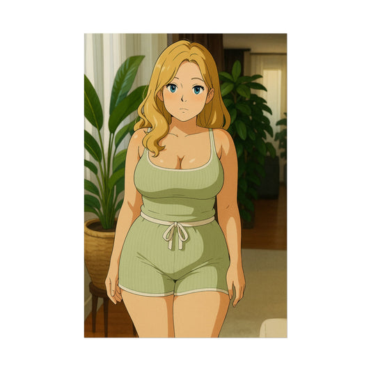 Loco Fits Anime Girls 'Good Morning' Poster