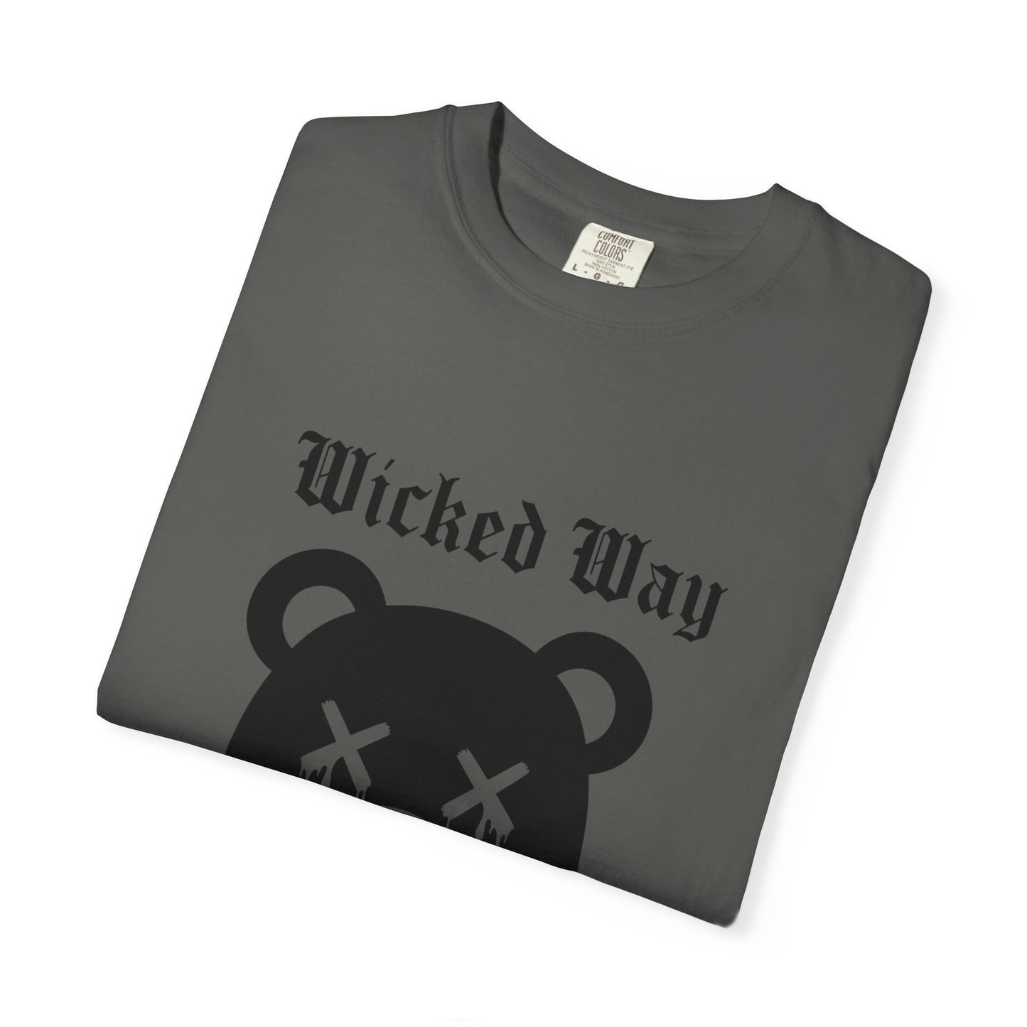 "Wicked Way" Dead Bear Head T-Shirt (Multi Color Options)