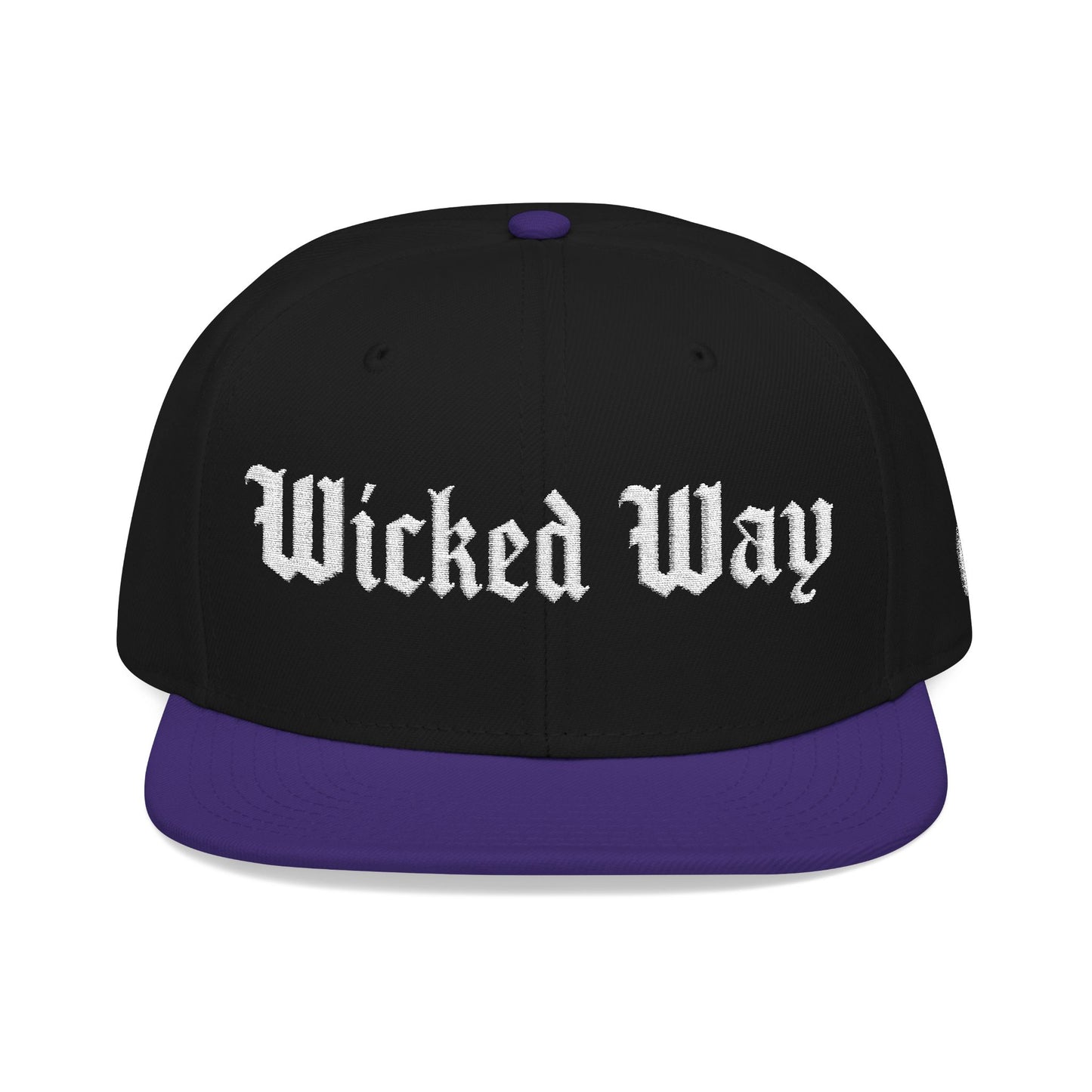 Purple, Black & White "Wicked Way" #66 Alt. Snapback