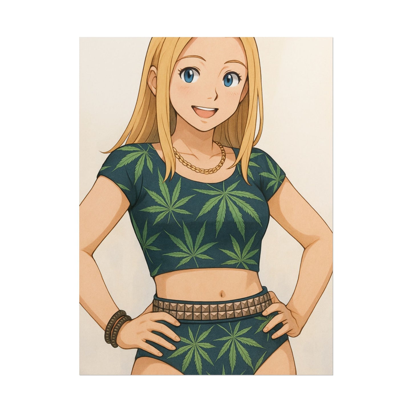 Loco Fits Anime Girls 'Mary Jane' Poster