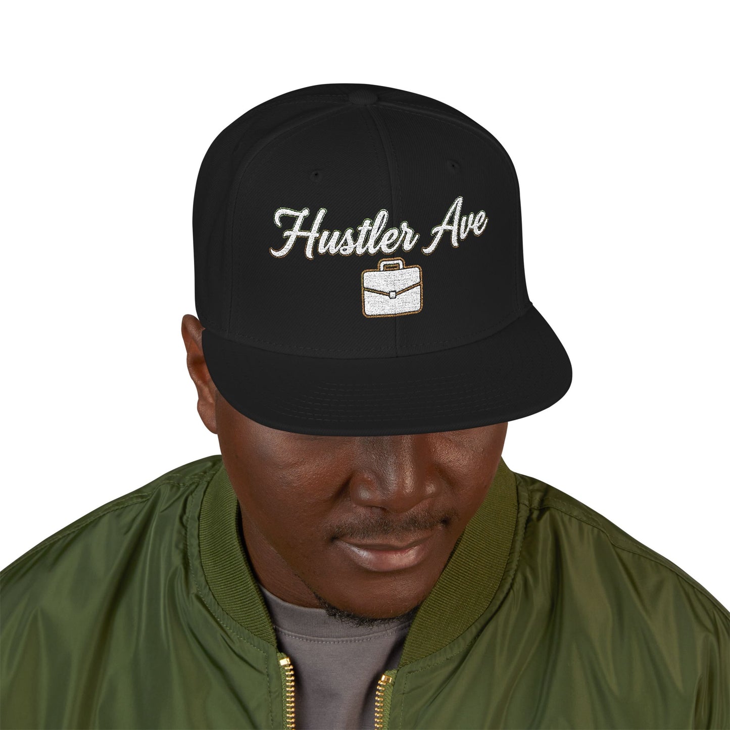 Base "Hustler Ave" All Business Briefcase Snapback