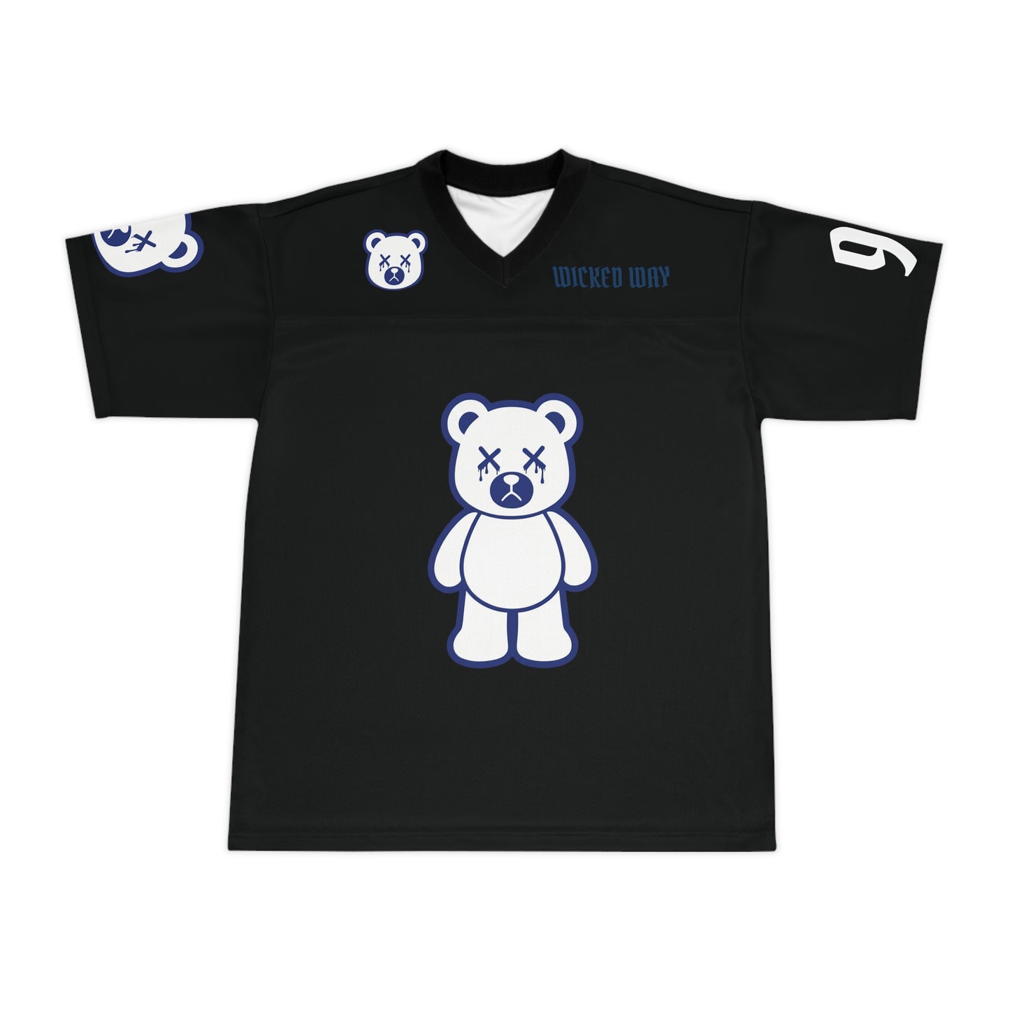 "Wicked Way" #97 Latu Deady Bears Football Jersey