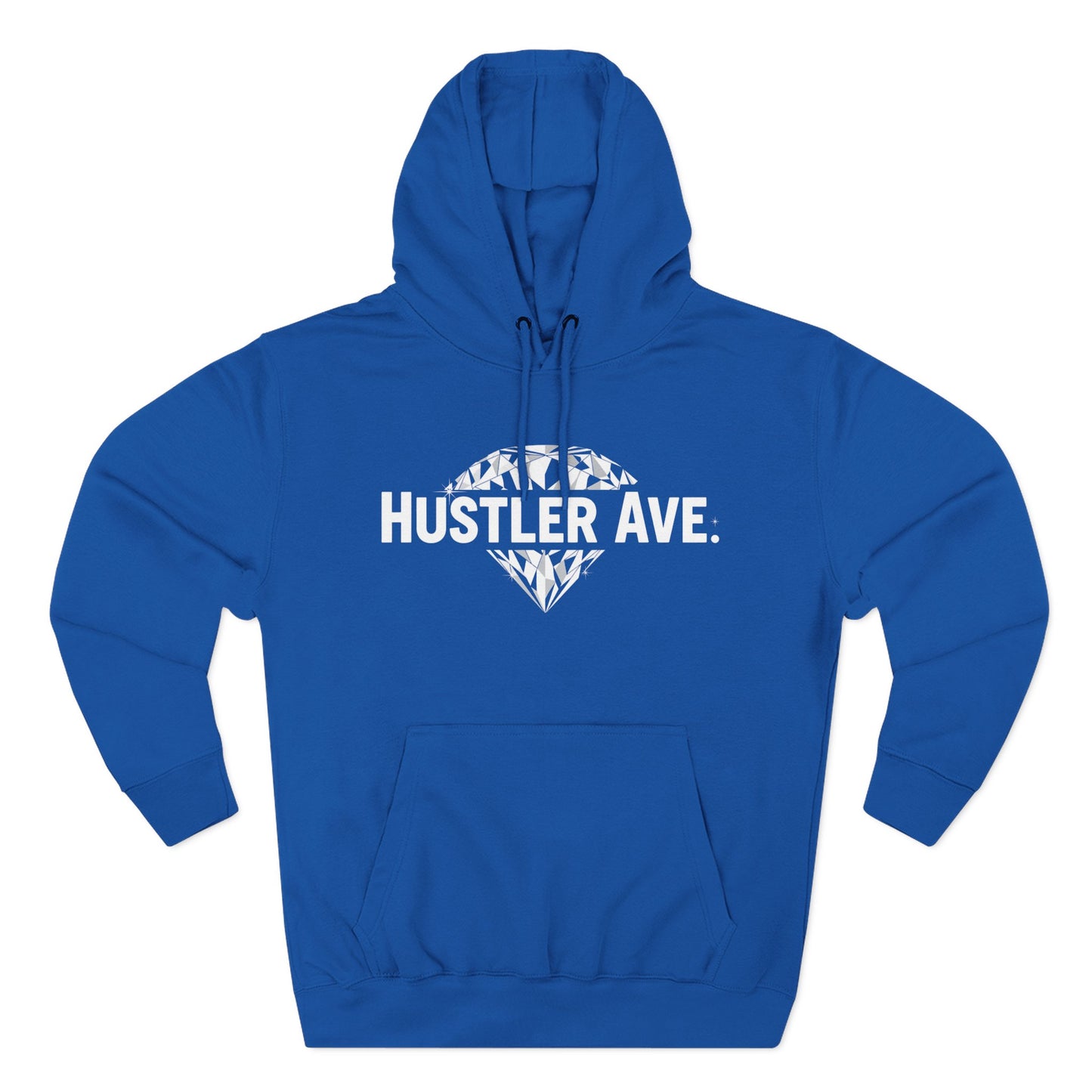 Base "Hustler Ave" Diamond Status College Hoodie