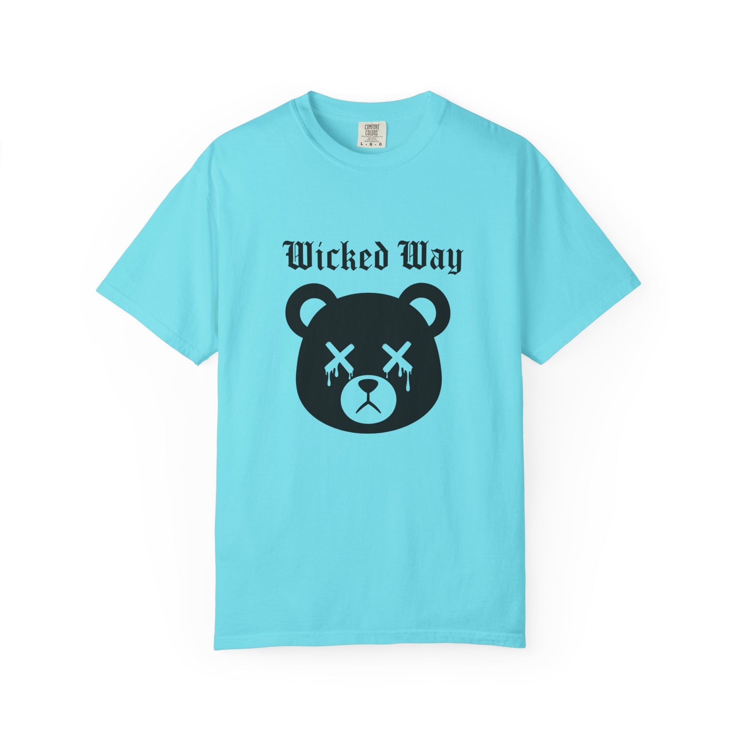 "Wicked Way" Dead Bear Head T-Shirt (Multi Color Options)