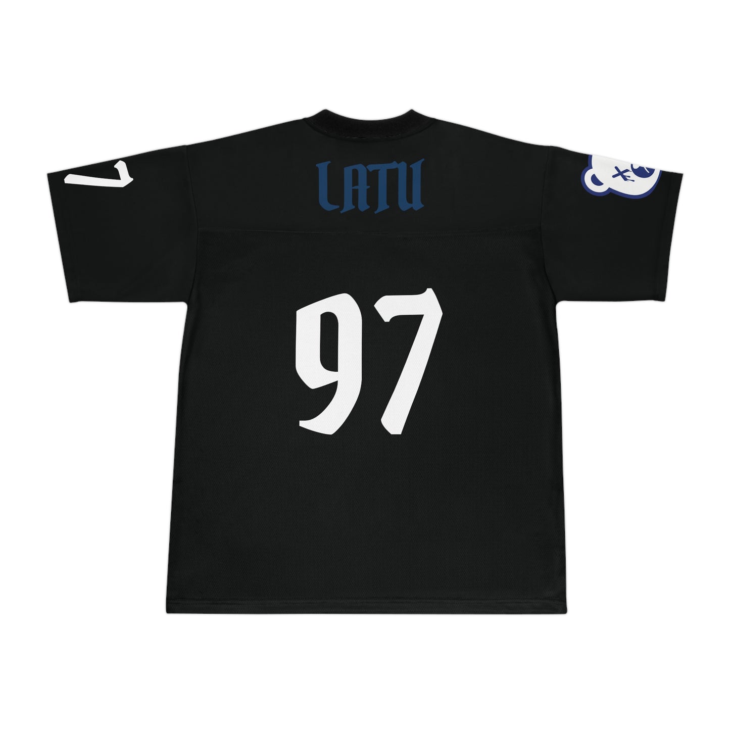 "Wicked Way" #97 Latu Deady Bears Football Jersey