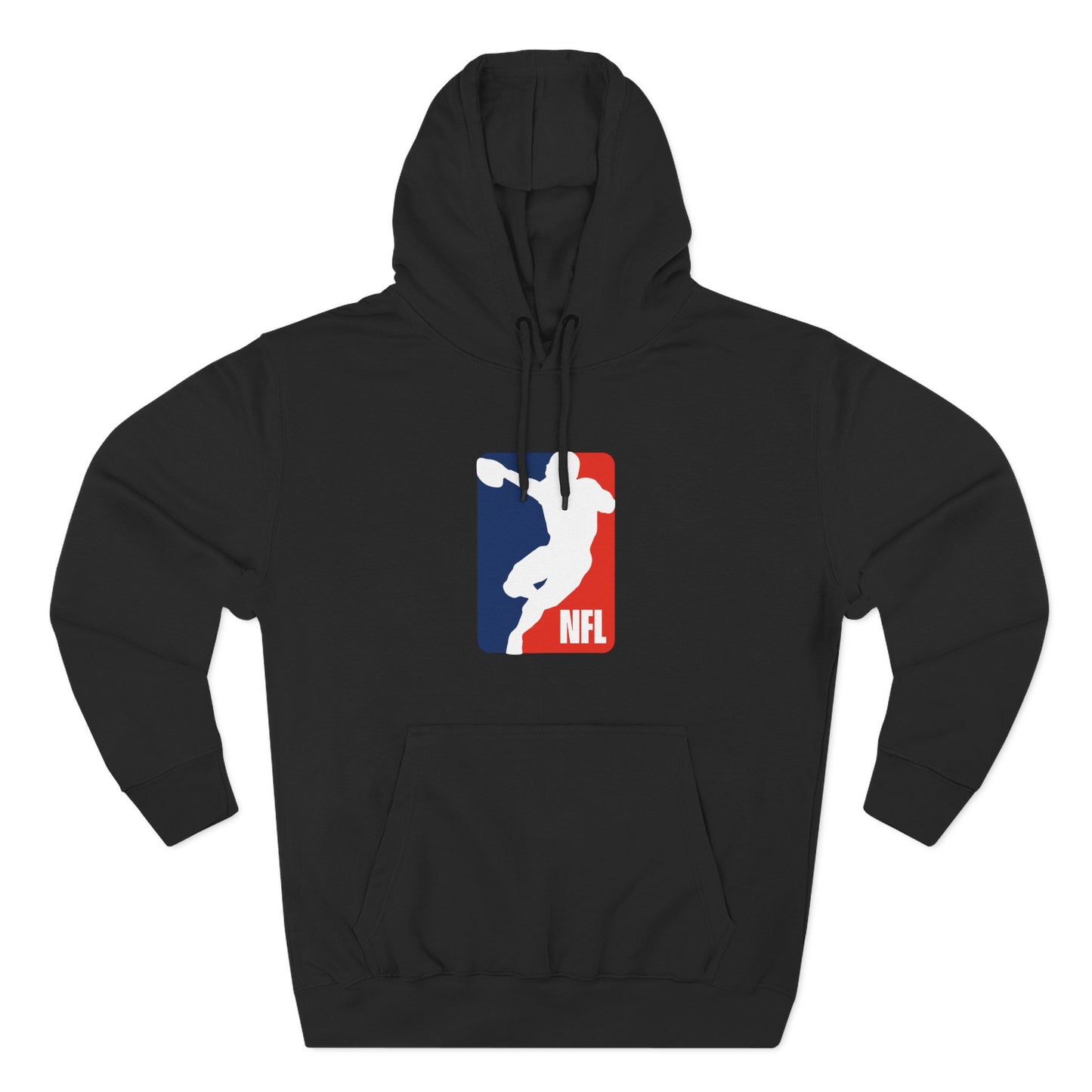 Loco Fits 'NFL Concept Logo' Three-Panel Fleece Hoodie
