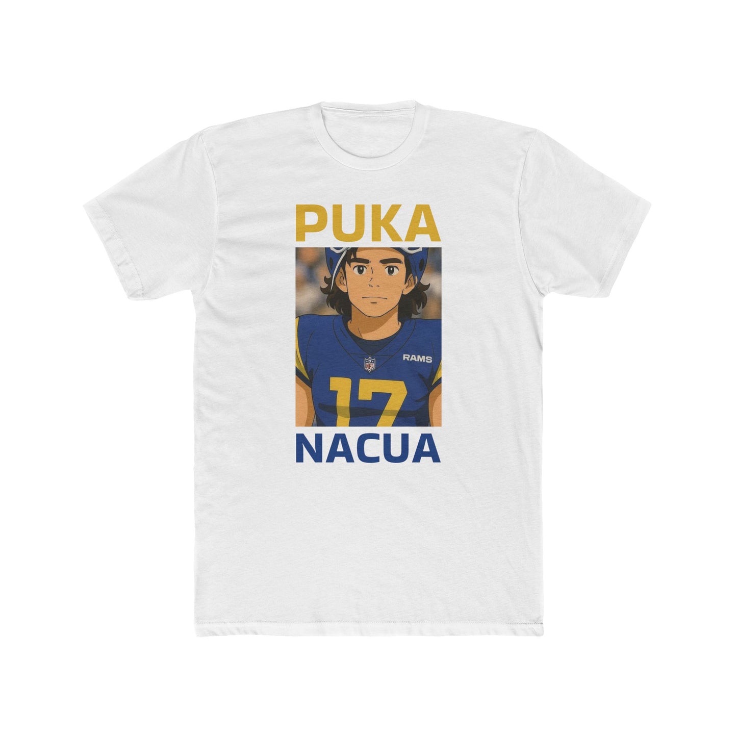 Anime Football 'Puka Nacua' Cotton Crew Tee