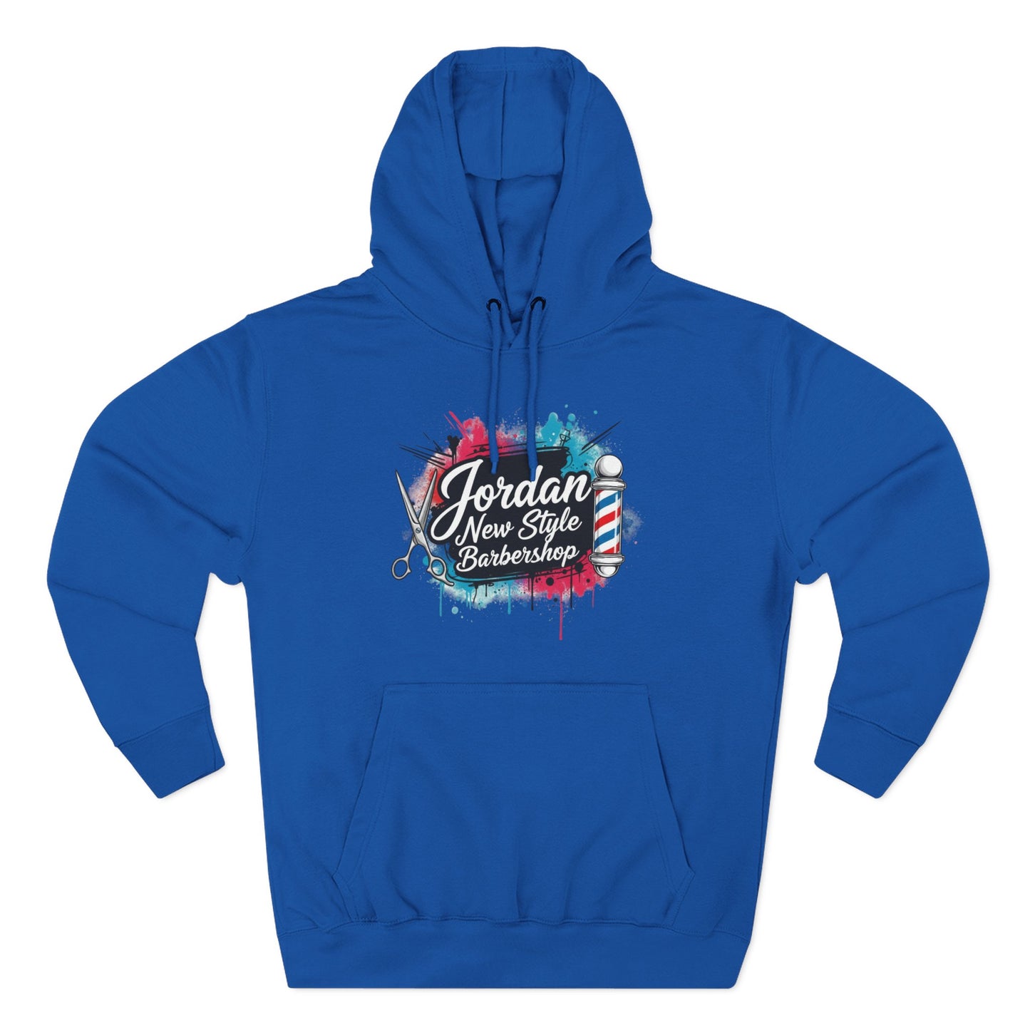 Jordan New Style Barbershop Alternative Logo V2 College Hoodie