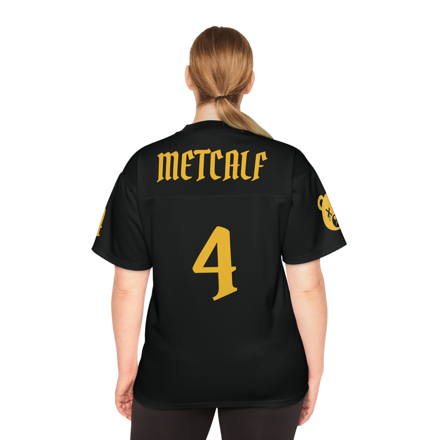 "Wicked Way" #4 Metcalf Deady Bears Alt. Football Jersey