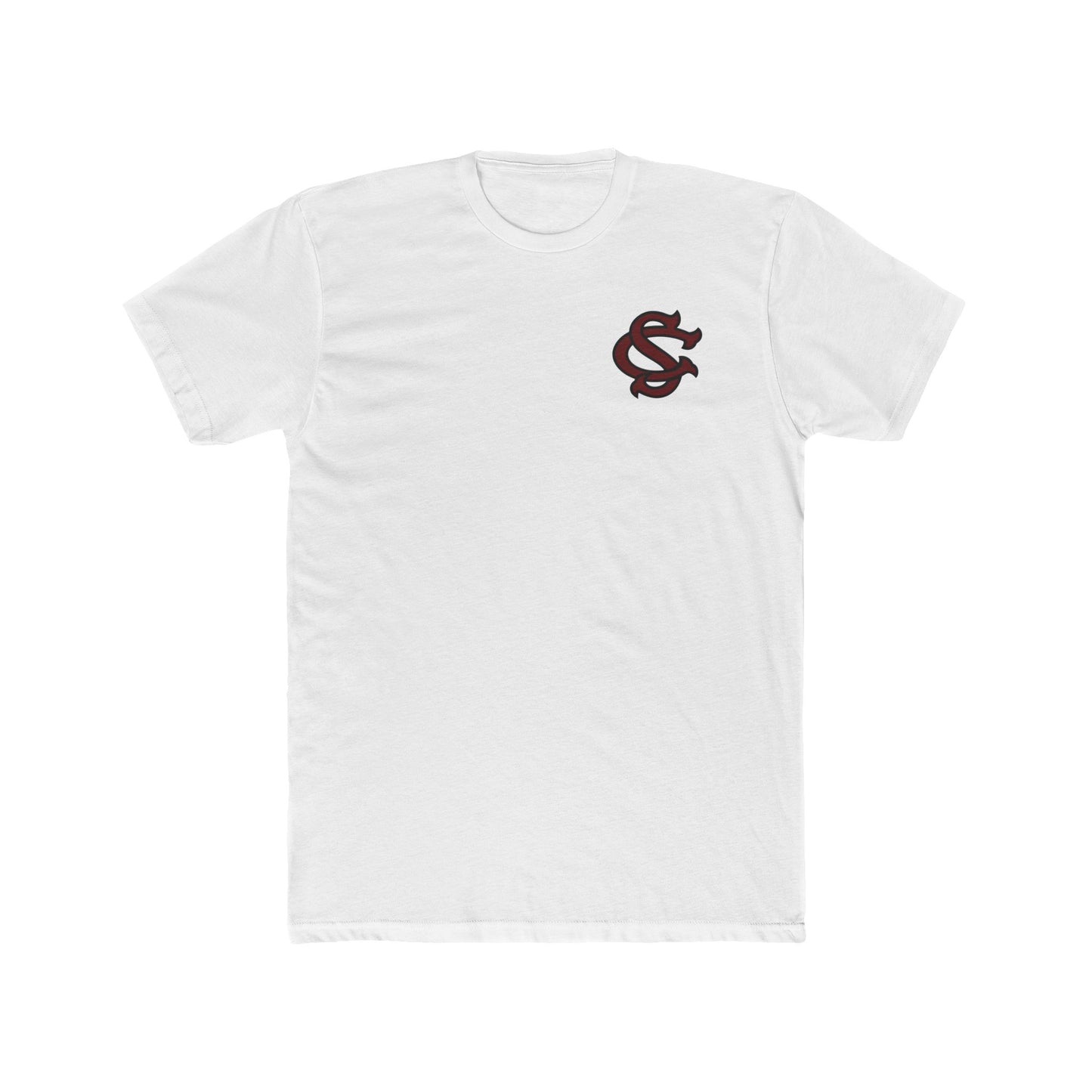 'South Carolina SC' Pocket Logo Cotton Crew Tee