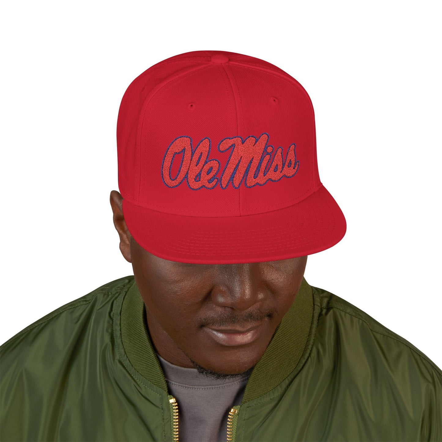'Ole Miss Script' Logo Snapback