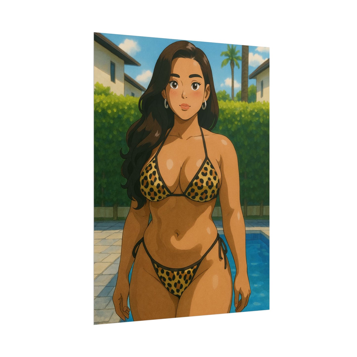 Loco Fits Anime Girls 'Humeda' Poster