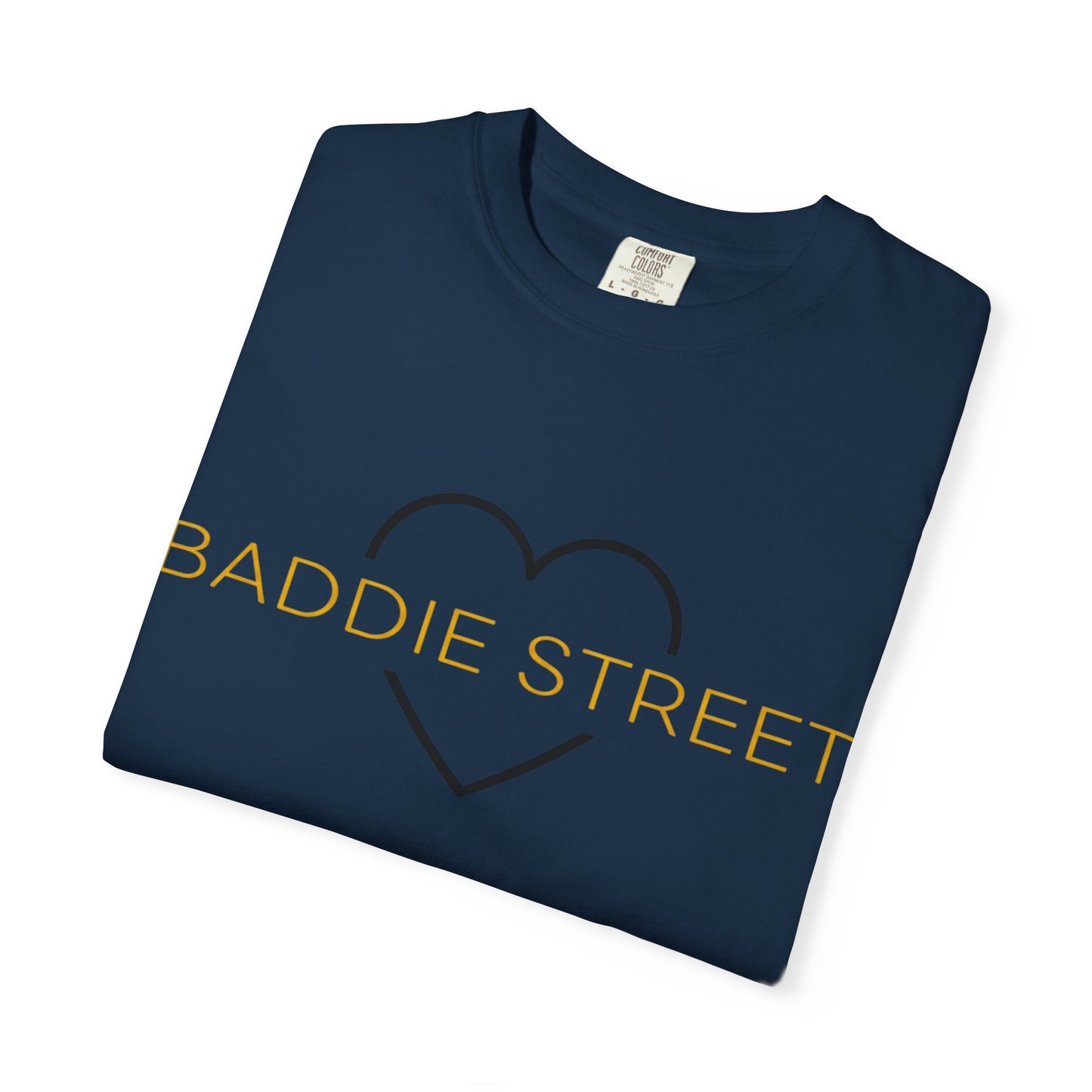 "Baddie Street" Classy Heart Gold Multi Color Option T-Shirt