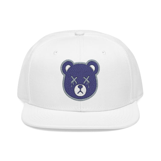 "Wicked Way" Deady Bears Navy Blue & Grey Logo Snapback
