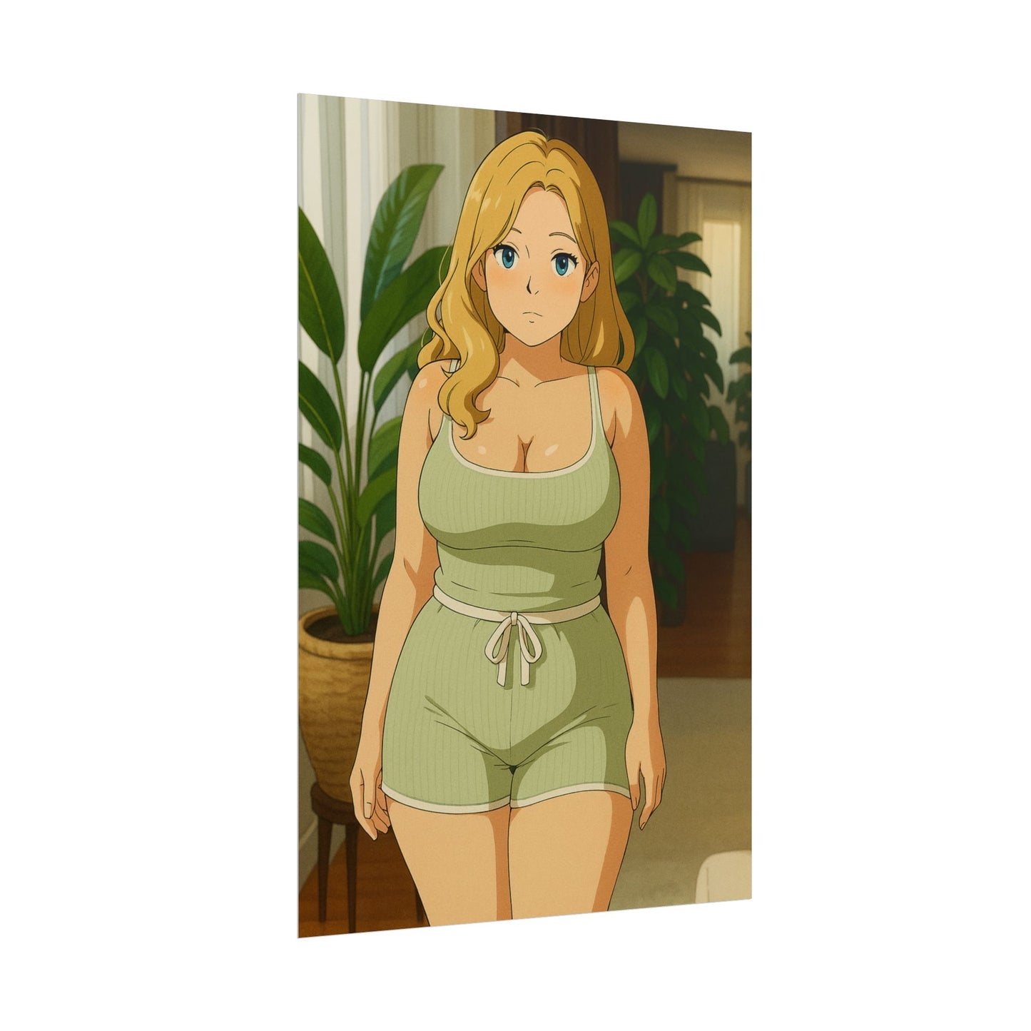 Loco Fits Anime Girls 'Good Morning' Poster