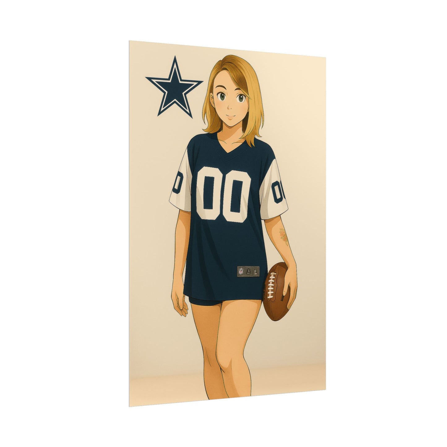 Loco Fits Anime Girls 'Cowboys Girl 1' Poster