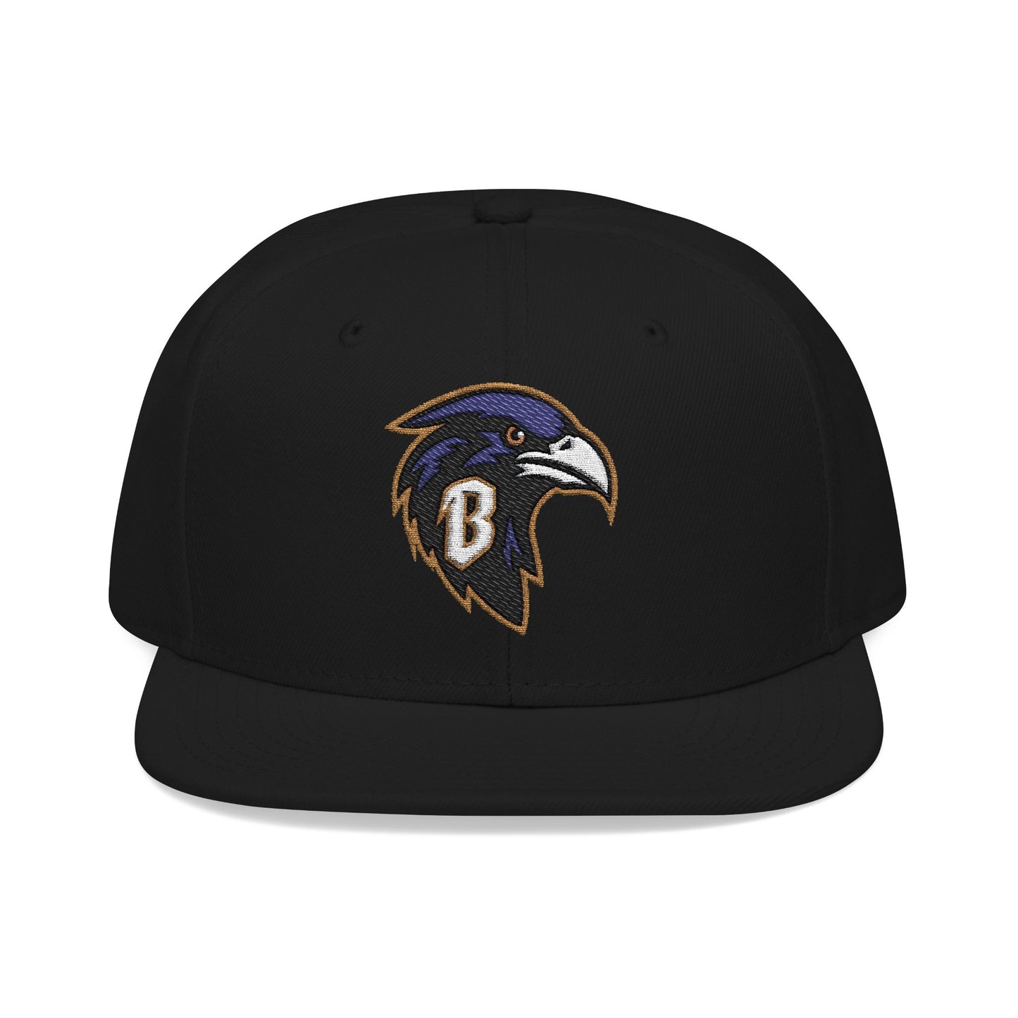 Loco Fits "NFL Baltimore Ravens B Concept Logo" Snapback (Embroidery)