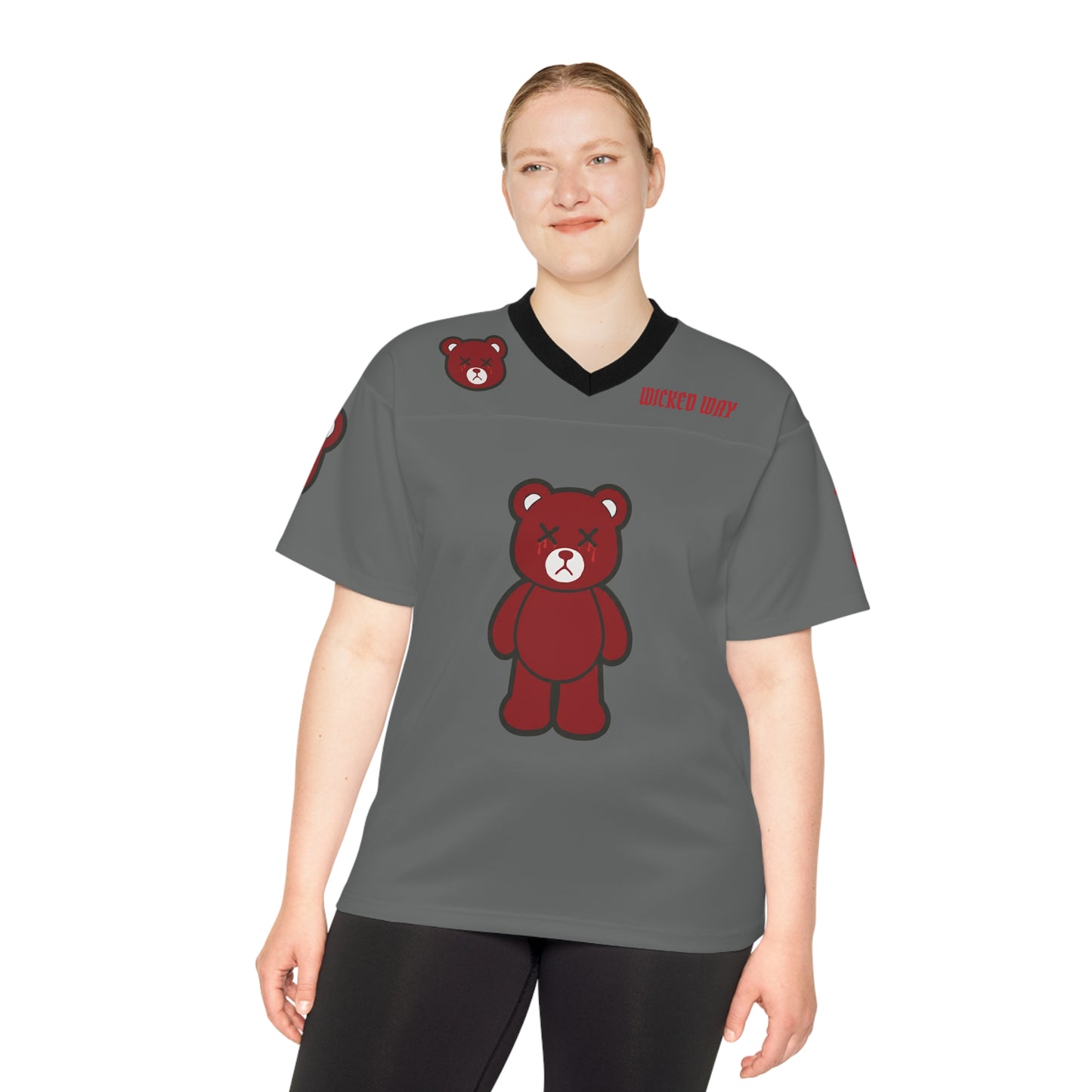 "Wicked Way" #2 Egbuka Deady Bears Football Jersey