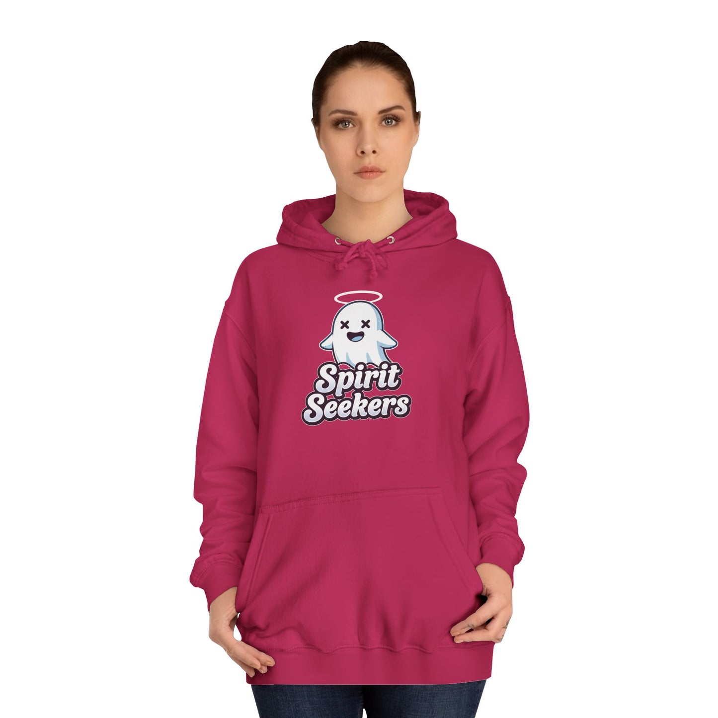 Spirit Seekers Friendly Ghost College Hoodie