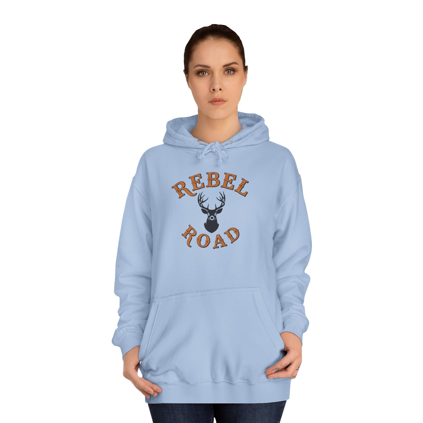 "Rebel Road" Buck Season College Hoodie