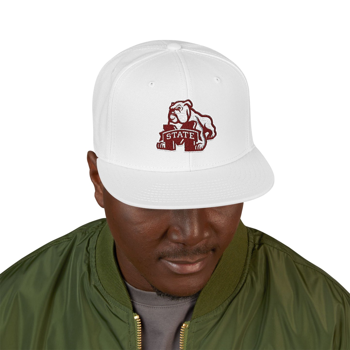 'Mississippi State Bulldog Bully' Logo Snapback